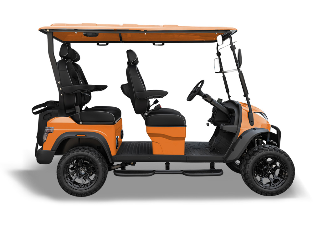 Pulse 4 Seater Lifted in Orange
